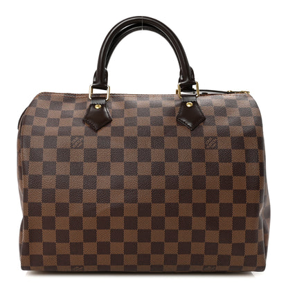 Louis Vuitton Damier Ebene Speedy 30 1 of 10