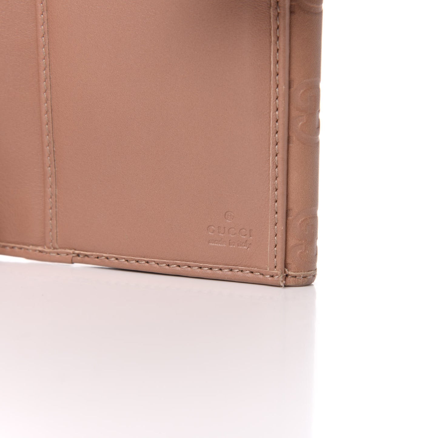 Guccissima Mayfair Continental Wallet Beige