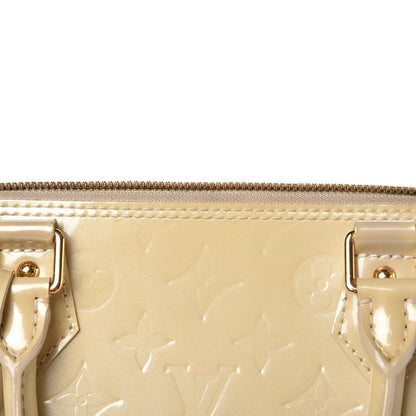 Louis Vuitton Vernis Alma GM Blanc Corail 7 of 14