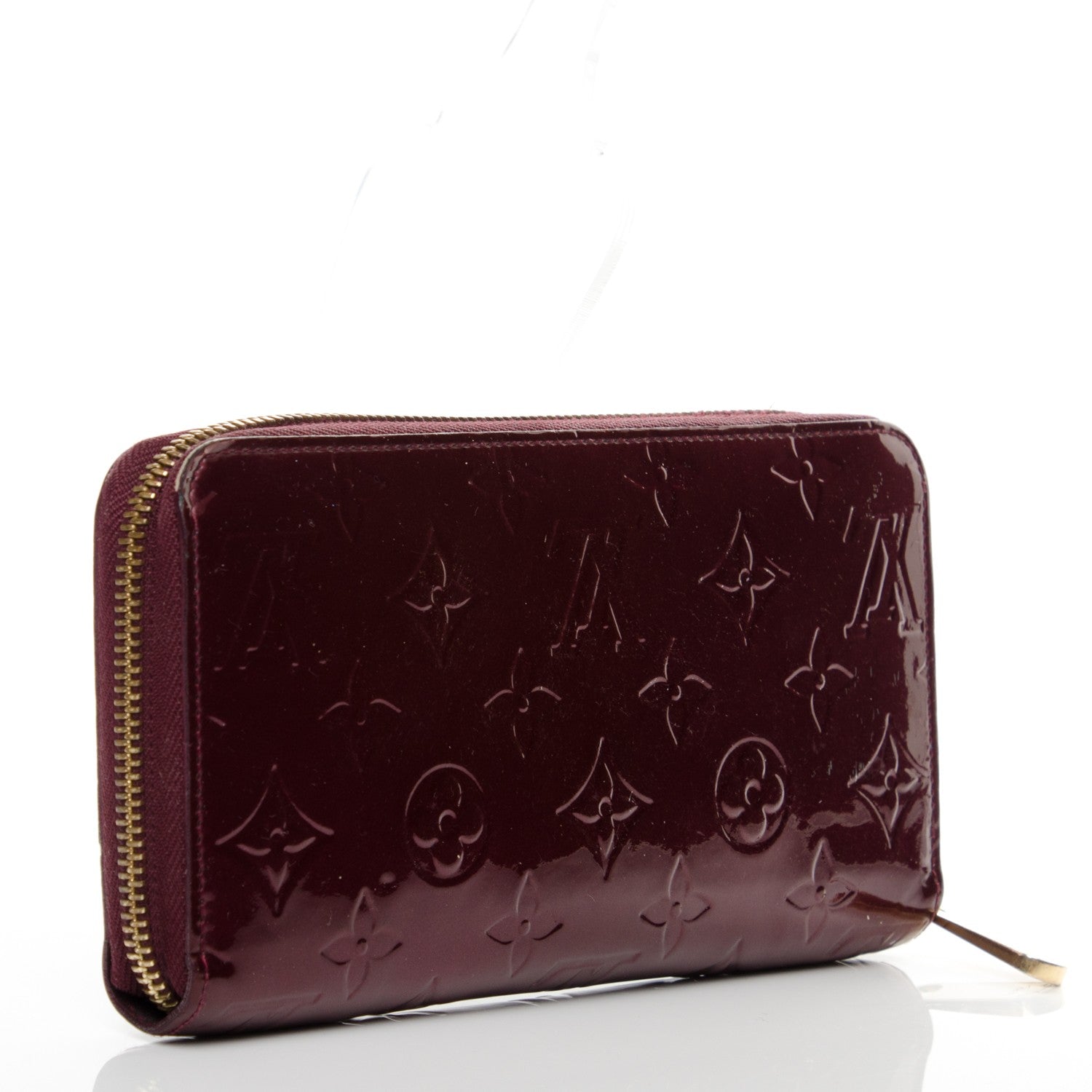 Louis Vuitton Vernis Zippy Wallet Rouge Fauviste 3 of 8