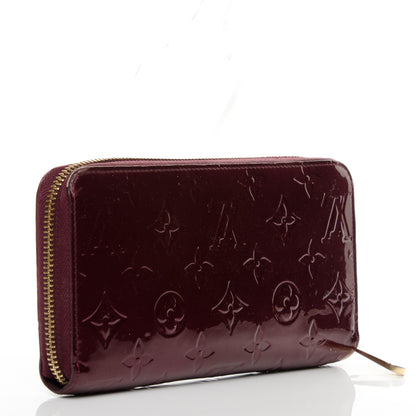 Louis Vuitton Vernis Zippy Wallet Rouge Fauviste 3 of 8