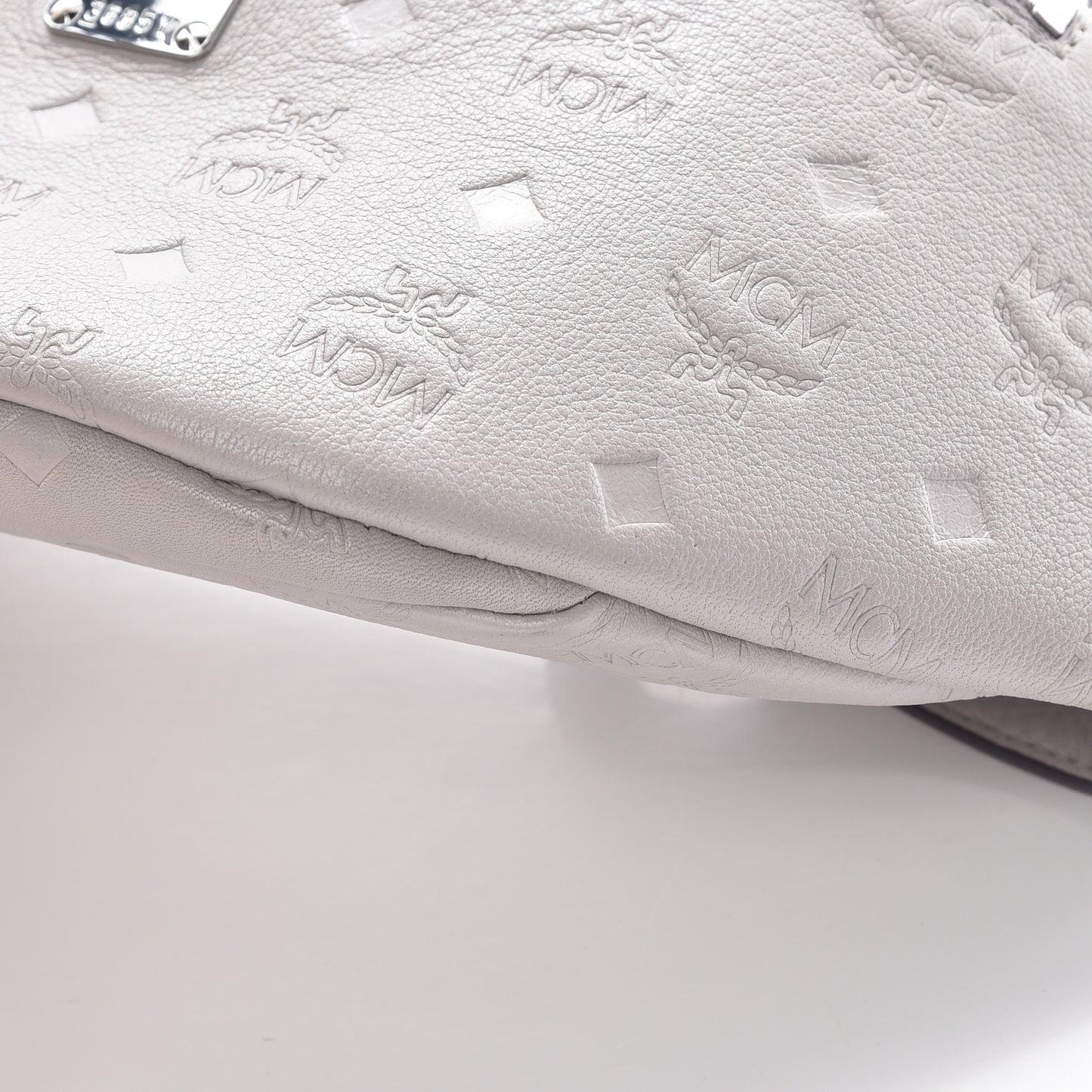 Calfskin Ottomar Monogram Belt Bag Dove