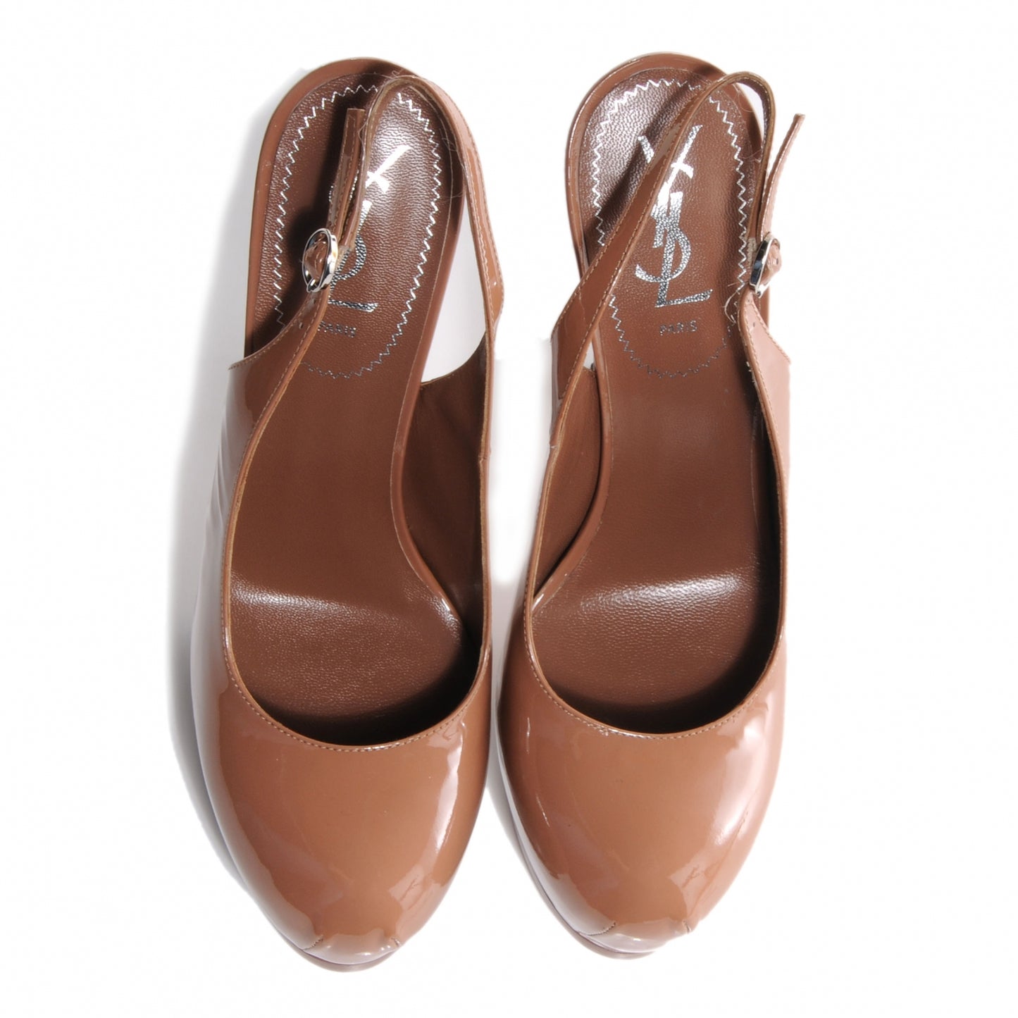 Vitello Vernice Tribtoo 105 Slingback Soft Nude 40
