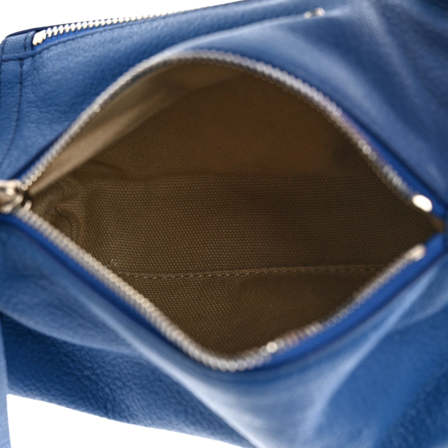 Sugar Goatskin Pandora Wristlet Indigo Blue