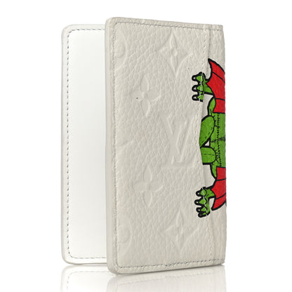 Louis Vuitton Taurillon Monogram LV Friends Pocket Organizer White 4 of 11