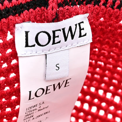 Loewe X PAULA'S IBIZA Crochet Beaded Strawberry Bucket Hat S Red 5 of 5
