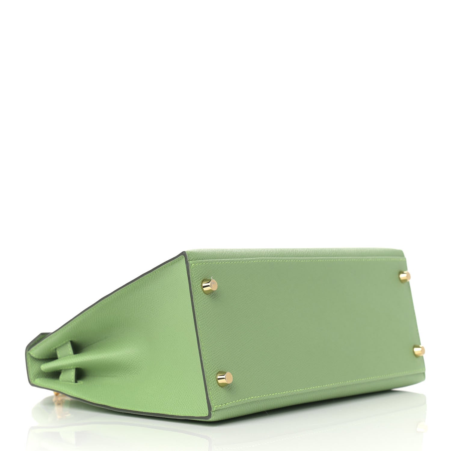 Hermes Epsom Kelly Sellier 28 Vert Criquet 4 of 11