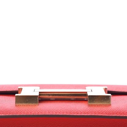Hermes Epsom Constance 24 Rouge de Coeur 15 of 24