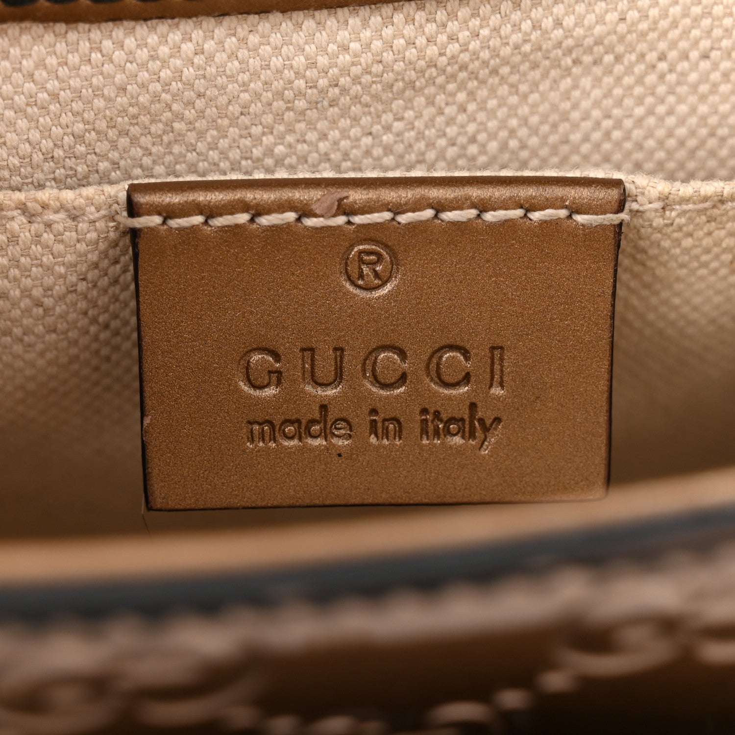 Gucci Shine Guccissima Mini Emily Chain Shoulder Bag Acero 6 of 10