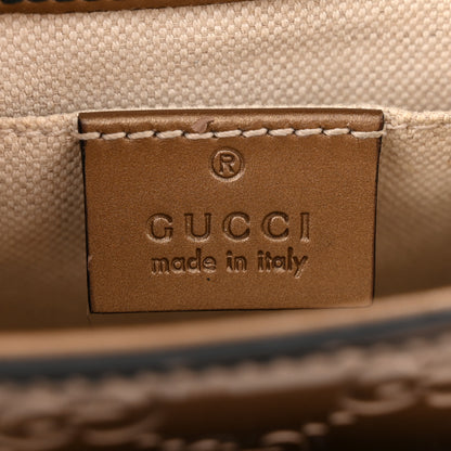 Gucci Shine Guccissima Mini Emily Chain Shoulder Bag Acero 6 of 10