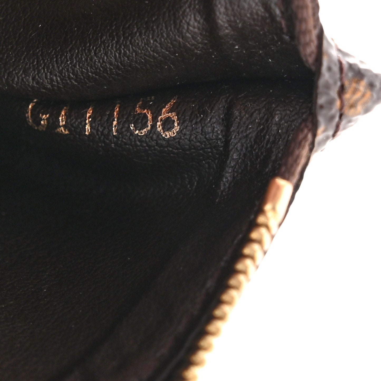 Monogram Josephine Wallet Zippered Insert Rose Ballerine