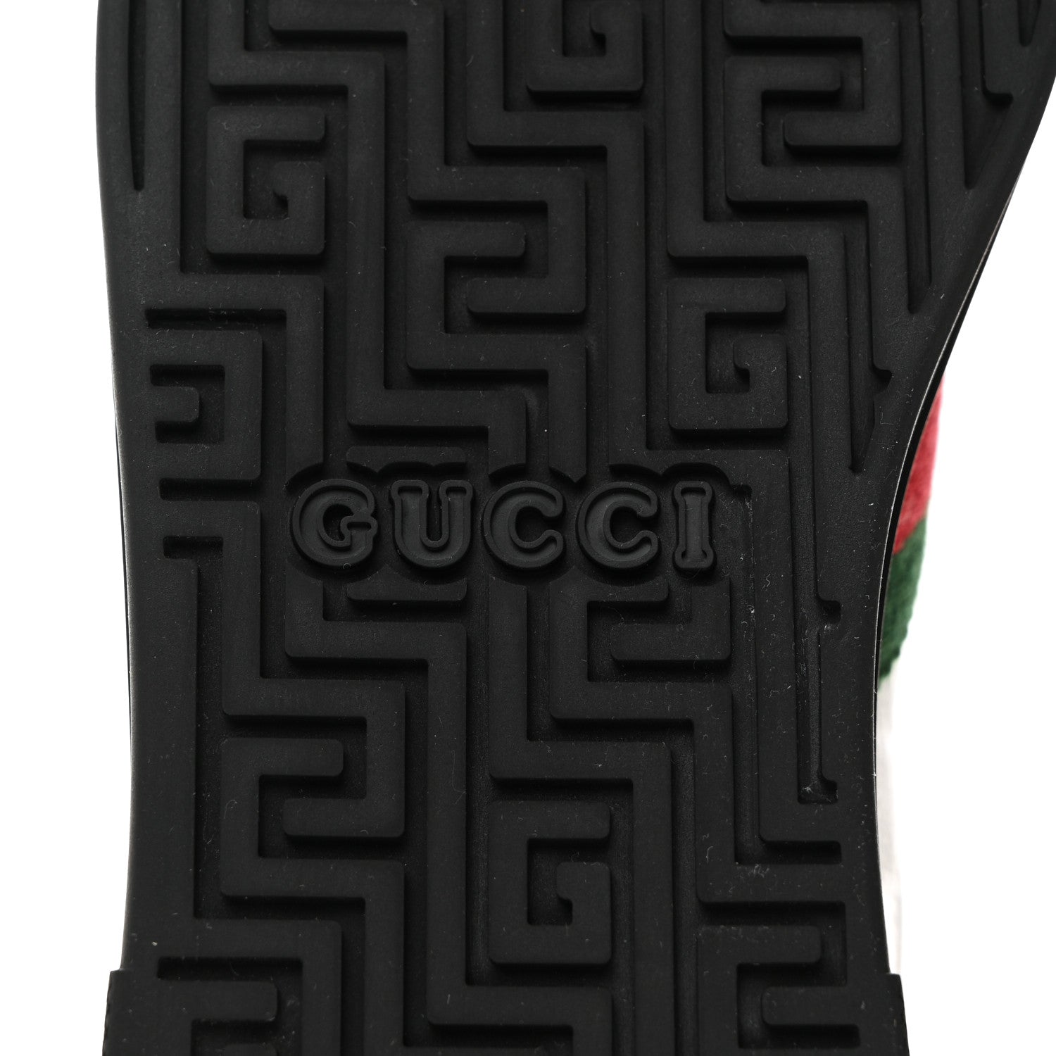 Gucci Crystal GG Monogram Web Womens New Ace Sneakers 38 Black 8 of 9