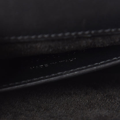Saint Laurent Calfskin Small Classic Monogram Kate Tassel Satchel Black 8 of 10
