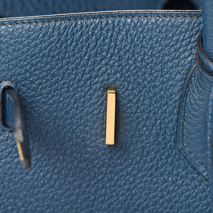 Hermes Togo Birkin 35 Bleu De Prusse 20 of 31