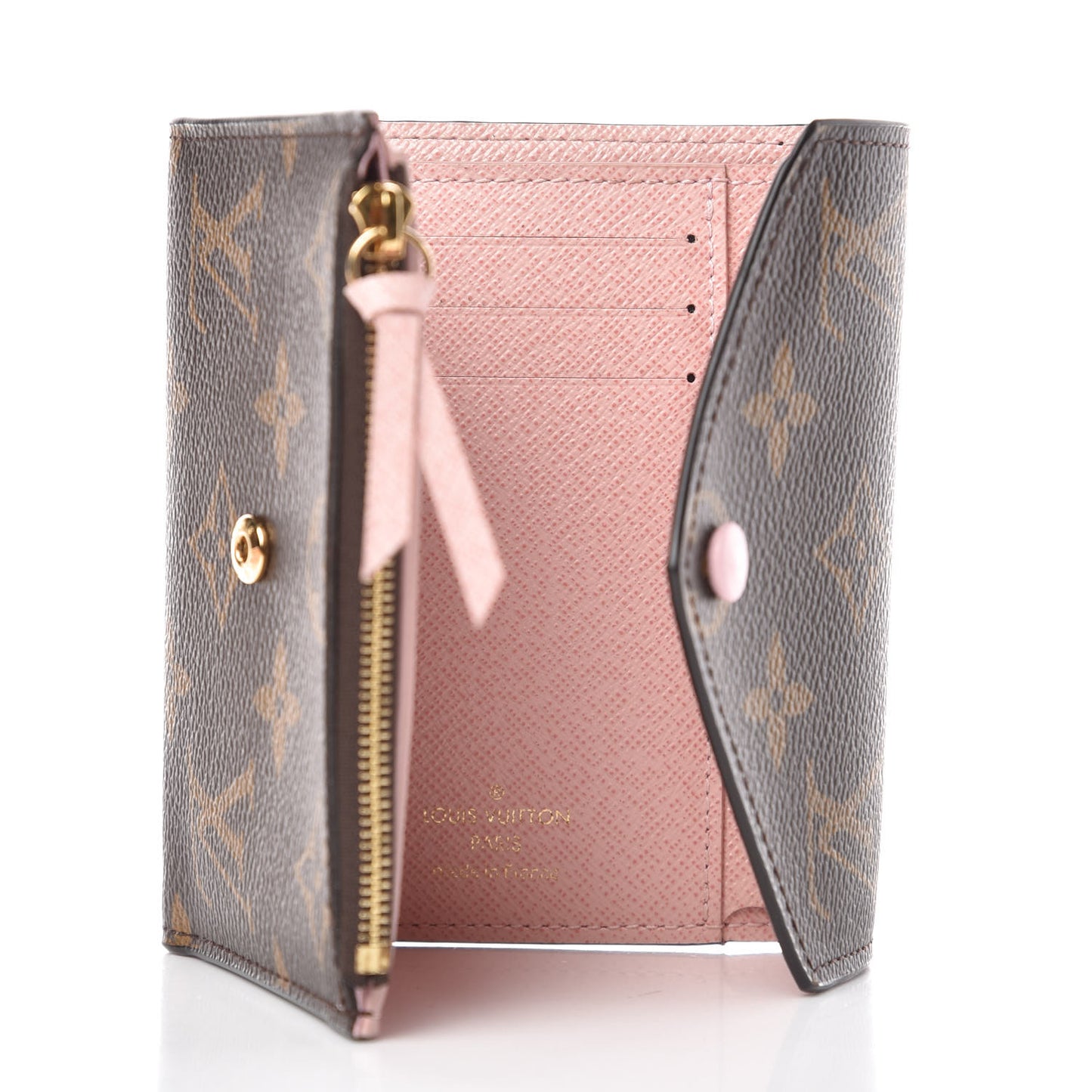 Monogram Victorine Wallet Rose Ballerine