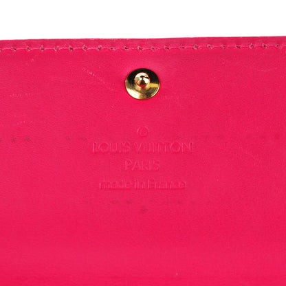Louis Vuitton Vernis Sarah Wallet Rose Pop 6 of 8