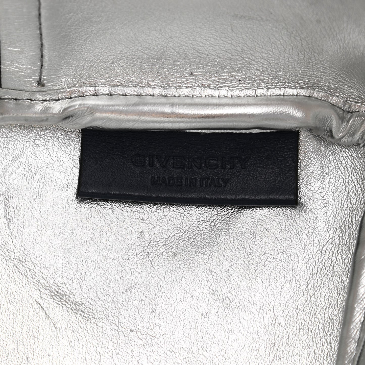 Calfskin Large Antigona Tote Night Blue Silver