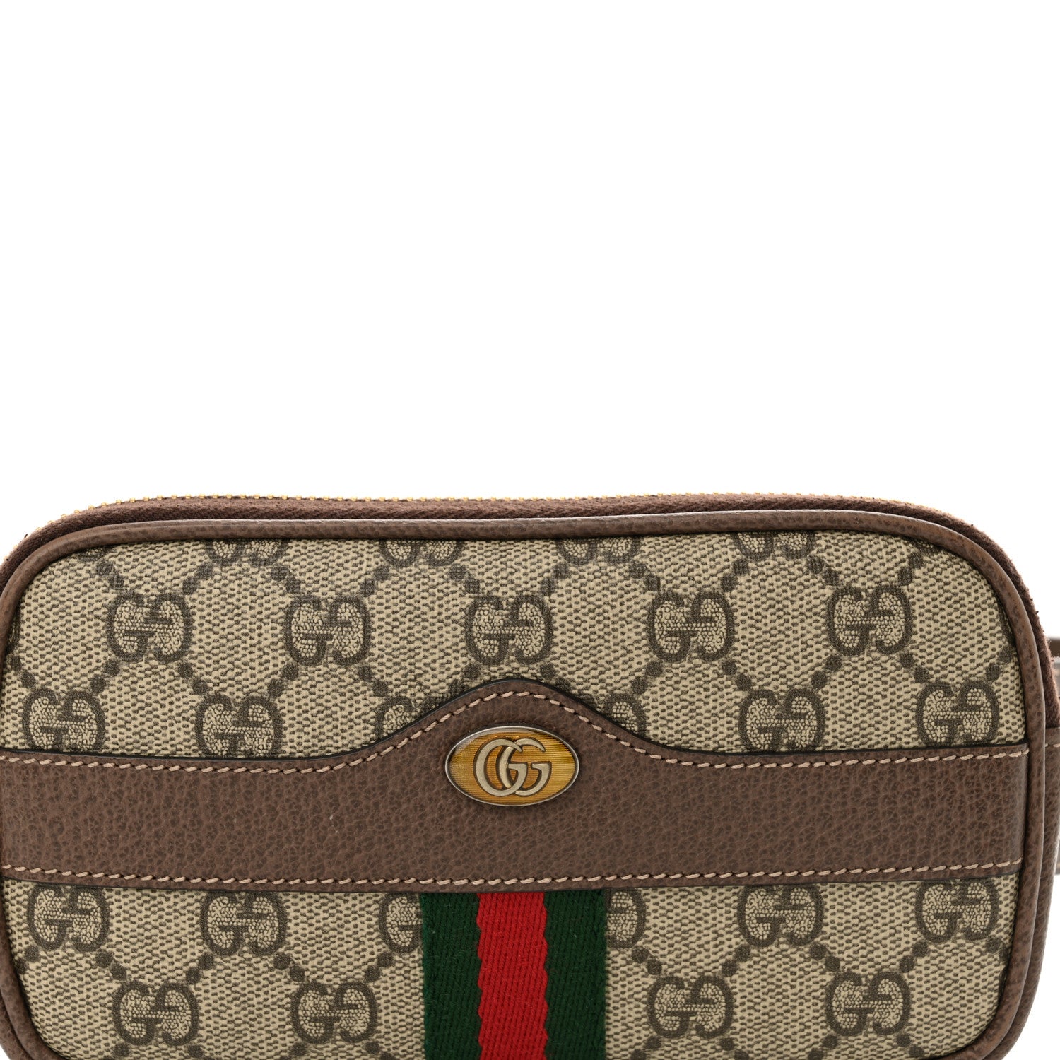 Gucci GG Supreme Monogram Ophidia Belted iPhone Case 85 34 Dark Brown 8 of 11