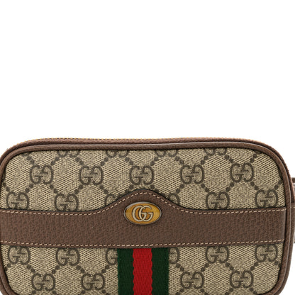 Gucci GG Supreme Monogram Ophidia Belted iPhone Case 85 34 Dark Brown 8 of 11
