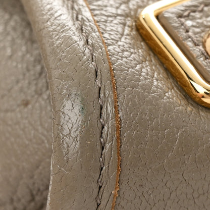 Balenciaga Chevre Gold Metallic Edge Hardware City Gris Taupe 14 of 14