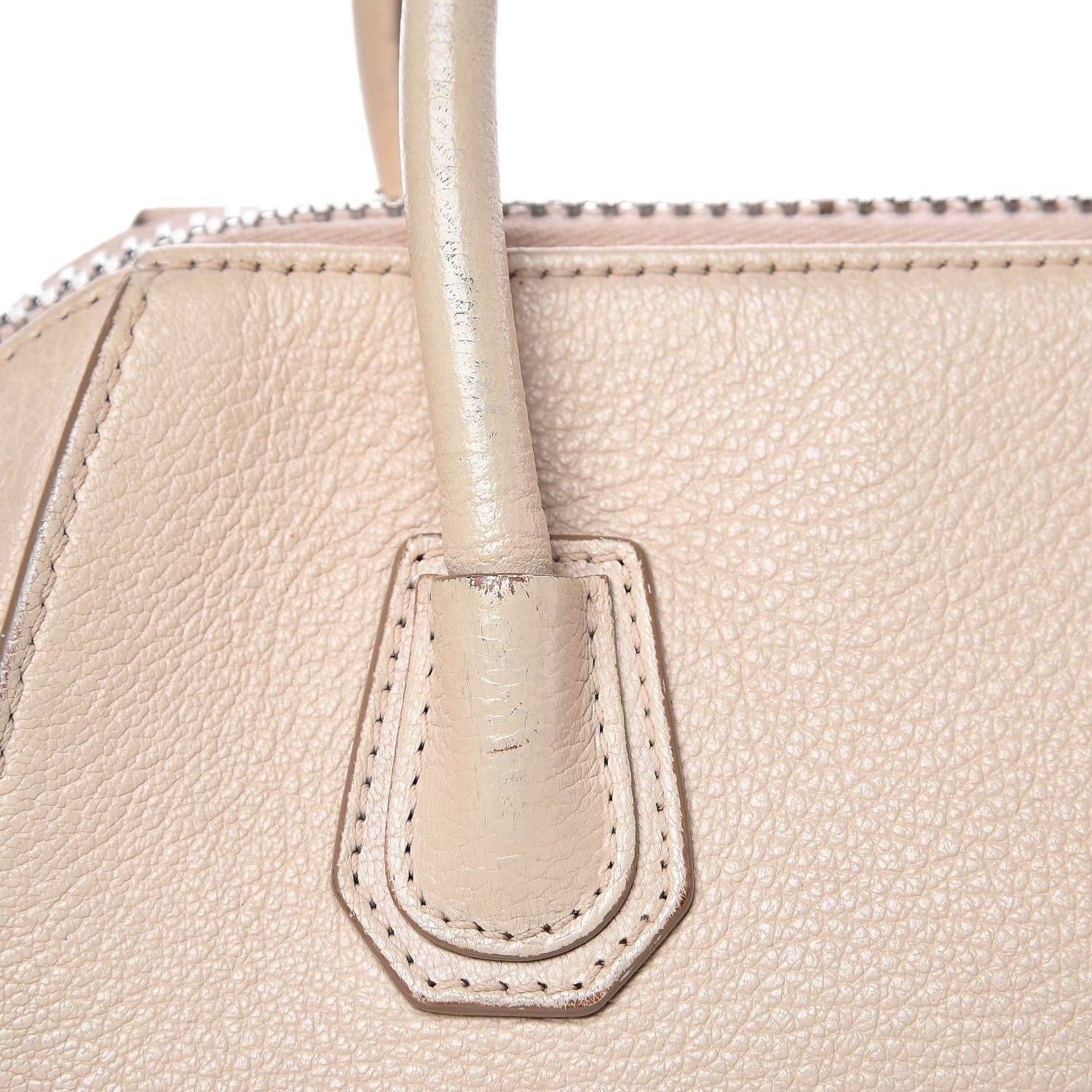 Givenchy Sugar Goatskin Mini Antigona Nude Pink 13 of 20