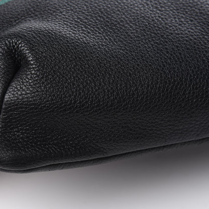 Gucci Grained Calfskin Logo Belt Bag Black 11 of 12