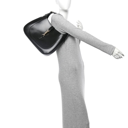 Gucci Boarded Dyana Lux Calfskin Medium Jackie 1961 Hobo Black 3 of 10