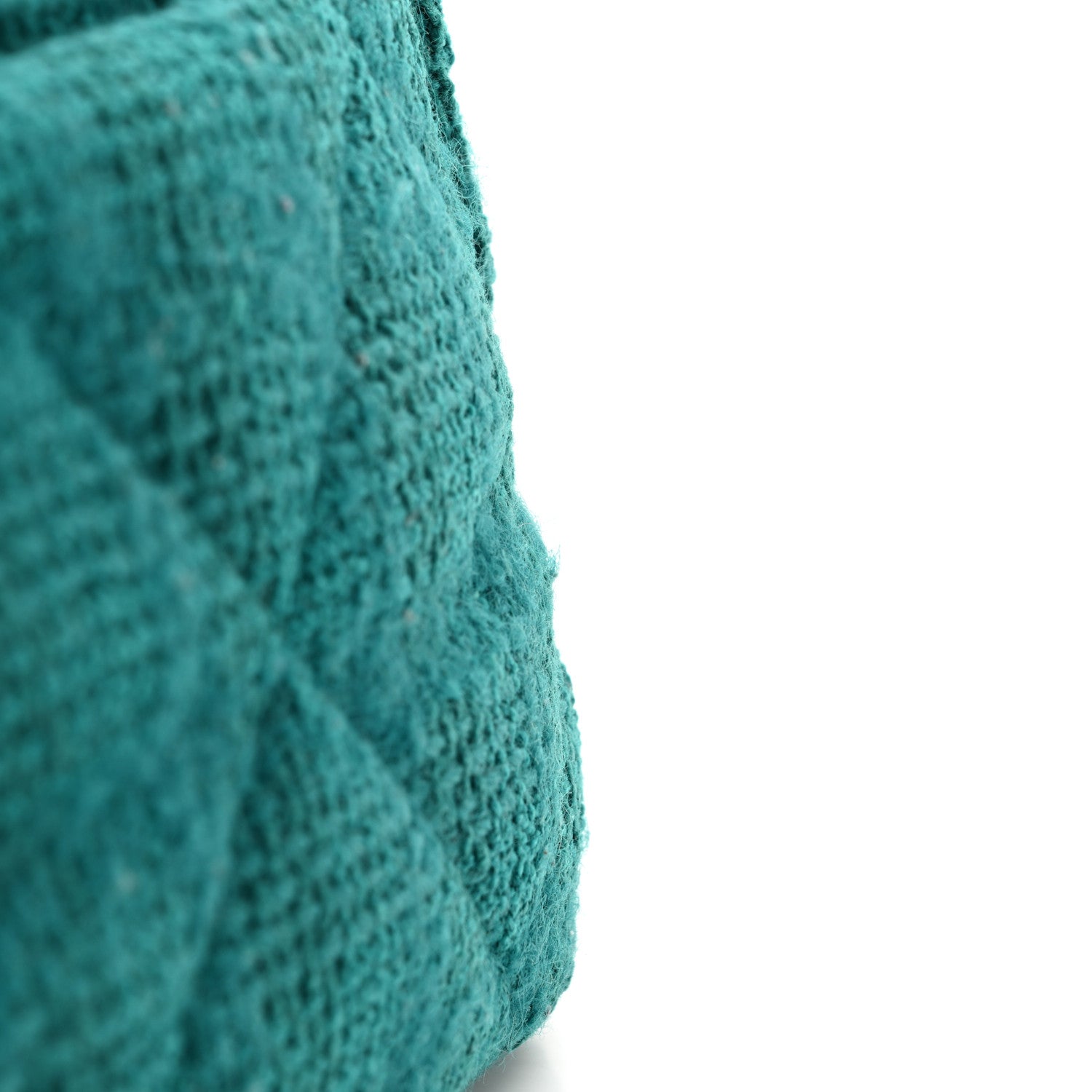Chanel Tweed Quilted Large Chanel 19 Flap Green 11 of 13