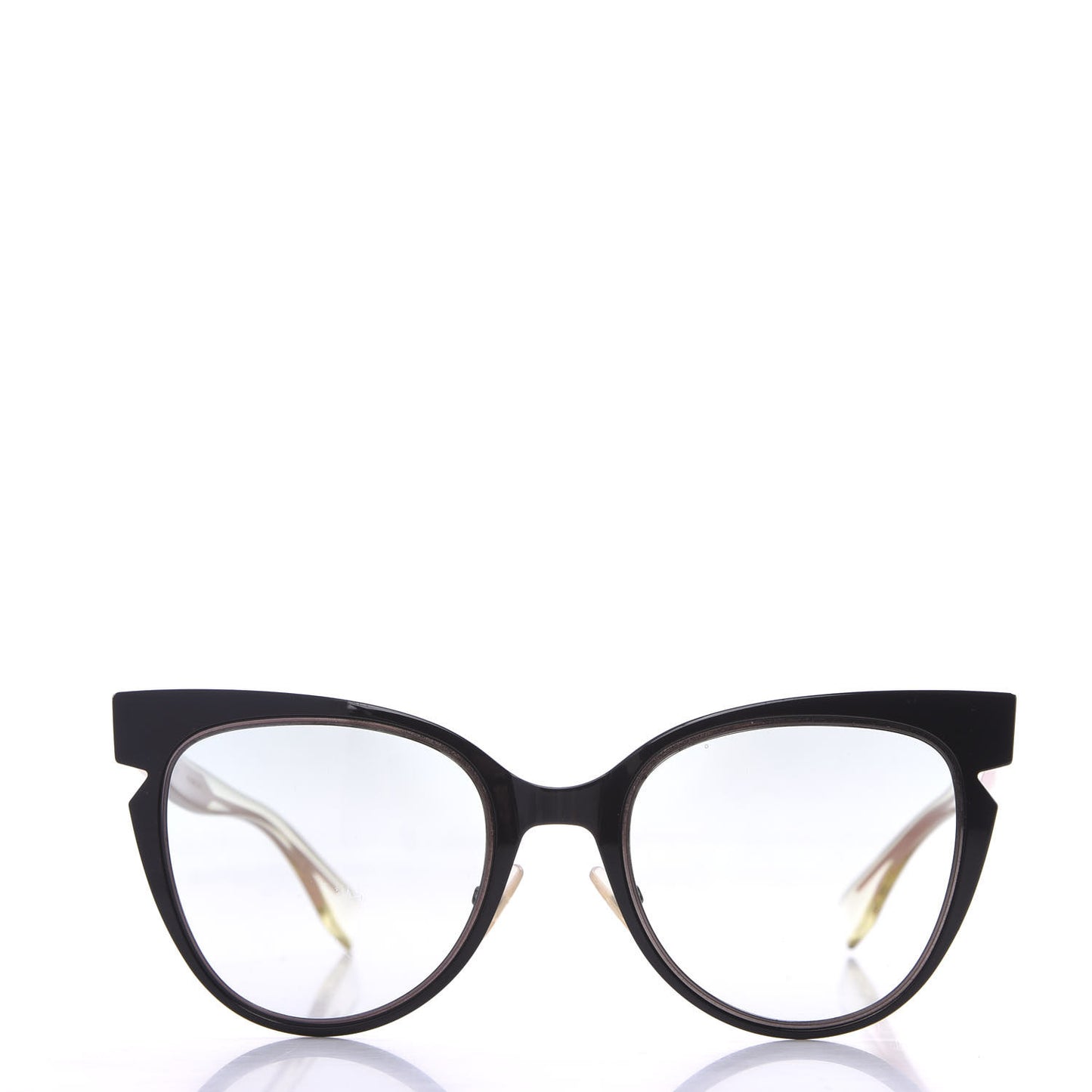 Cat Eye Lines Sunglasses FF 0133/S Black