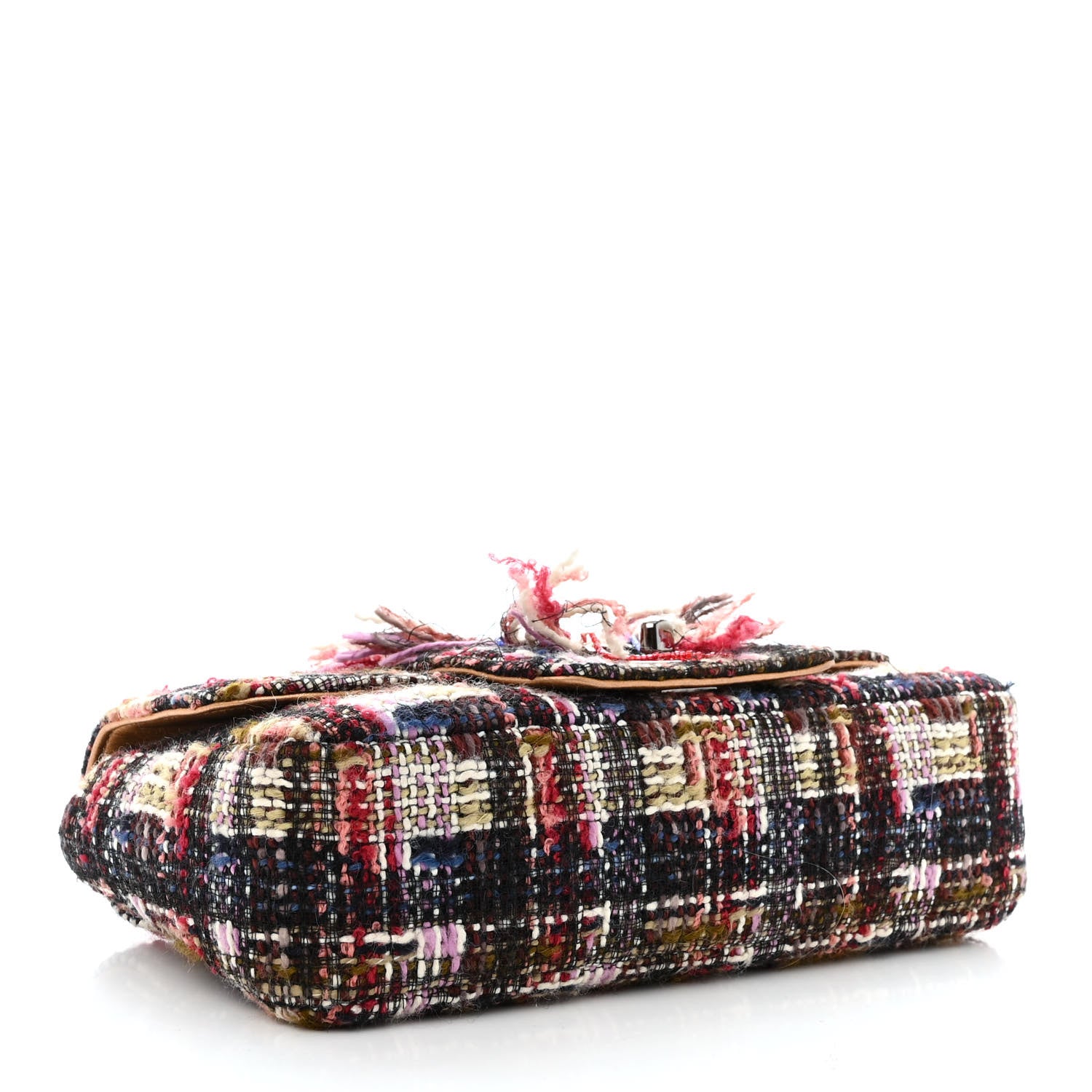 Chanel Tweed Sequin Small Fantasy Single Flap Multicolor 4 of 15