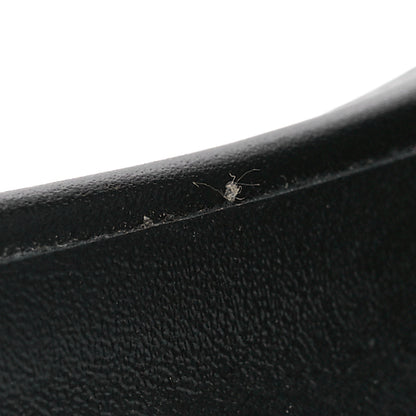 Hermes Calfskin Gigi 50 Sandals 40 White Black 11 of 14