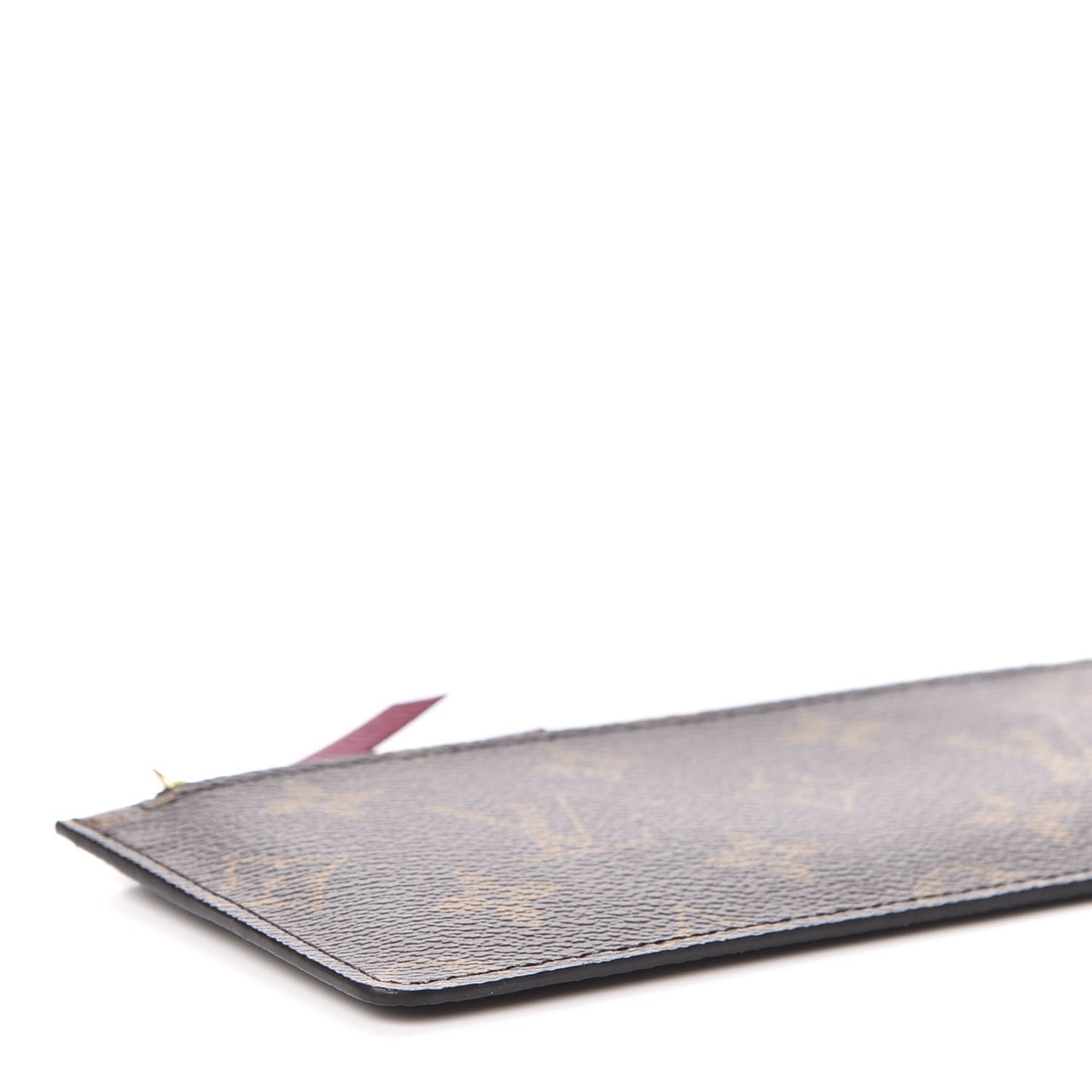 Monogram Josephine Wallet Zippered Insert Fuchsia
