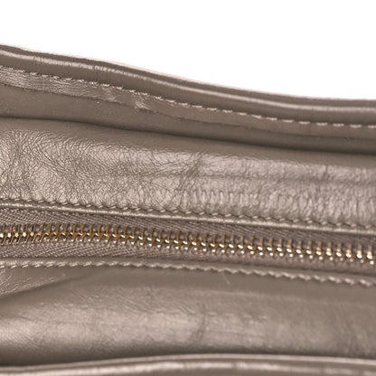 Chanel Aged Calfskin Quilted Medium Gabrielle Hobo Grey 11 of 13
