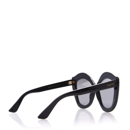 Gucci Crystal Cat Eye GG0118S Sunglasses Black 4 of 7