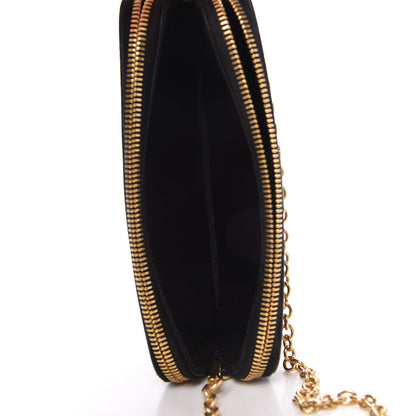 Prada X UNIVERSAL STUDIOS Saffiano Frankenstein Rose Mini Double Zip Chain Crossbody Bag Lacca 5 of 11