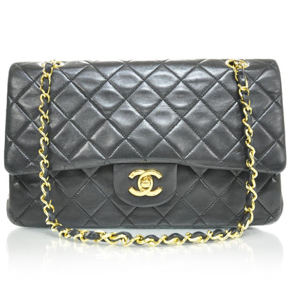Chanel Lambskin Medium Double Flap Black 1 of 11