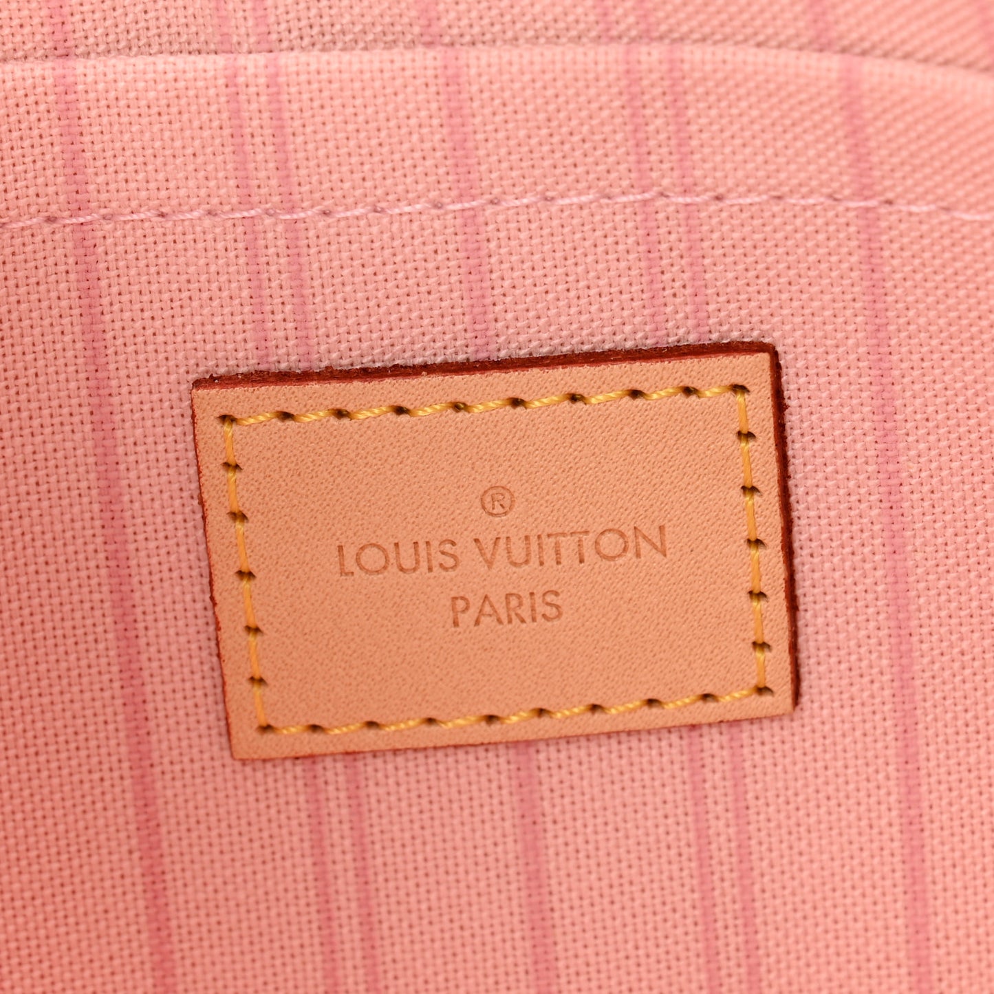 Damier Azur Neverfull MM GM Pochette Rose Ballerine