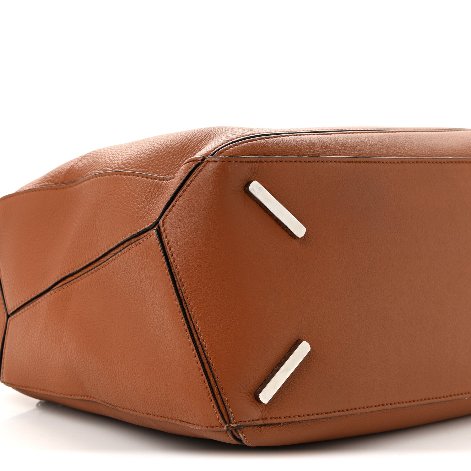 Loewe Calfskin Large Puzzle Bag Tan 8 of 9