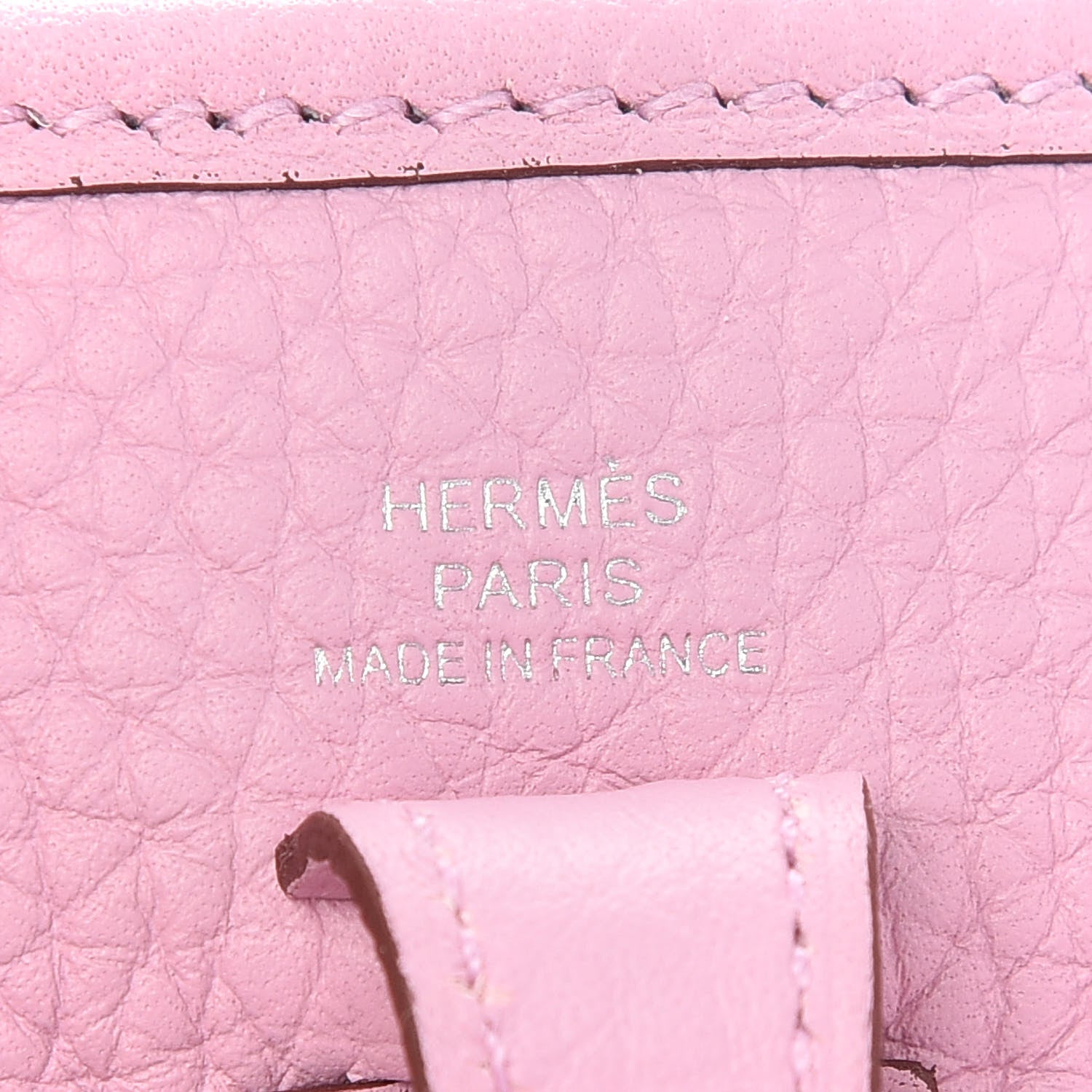 Hermes Taurillon Clemence Evelyne TPM Mauve Sylvestre 6 of 9