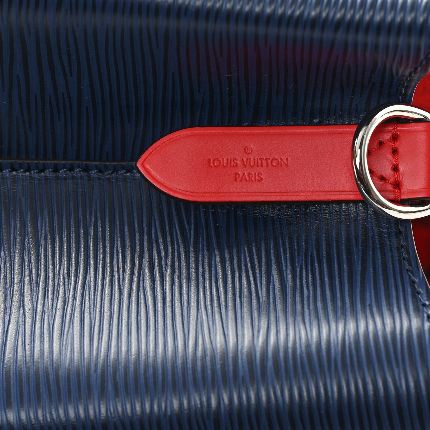 Louis Vuitton Epi Neonoe Indigo Coquelicot 6 of 11