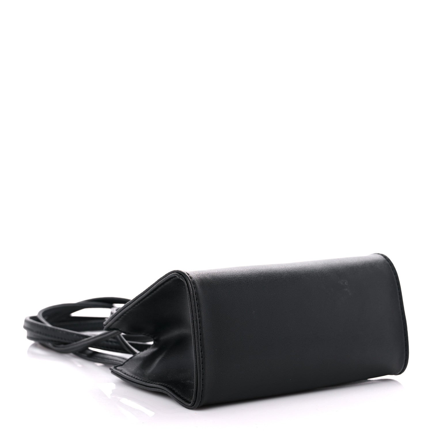 Telfar Vegan Leather Small Shopping Bag Black 4 of 14