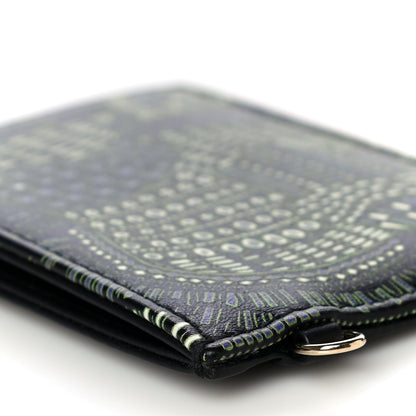 Christian Dior Calfskin Animals Card Holder Green 9 of 9