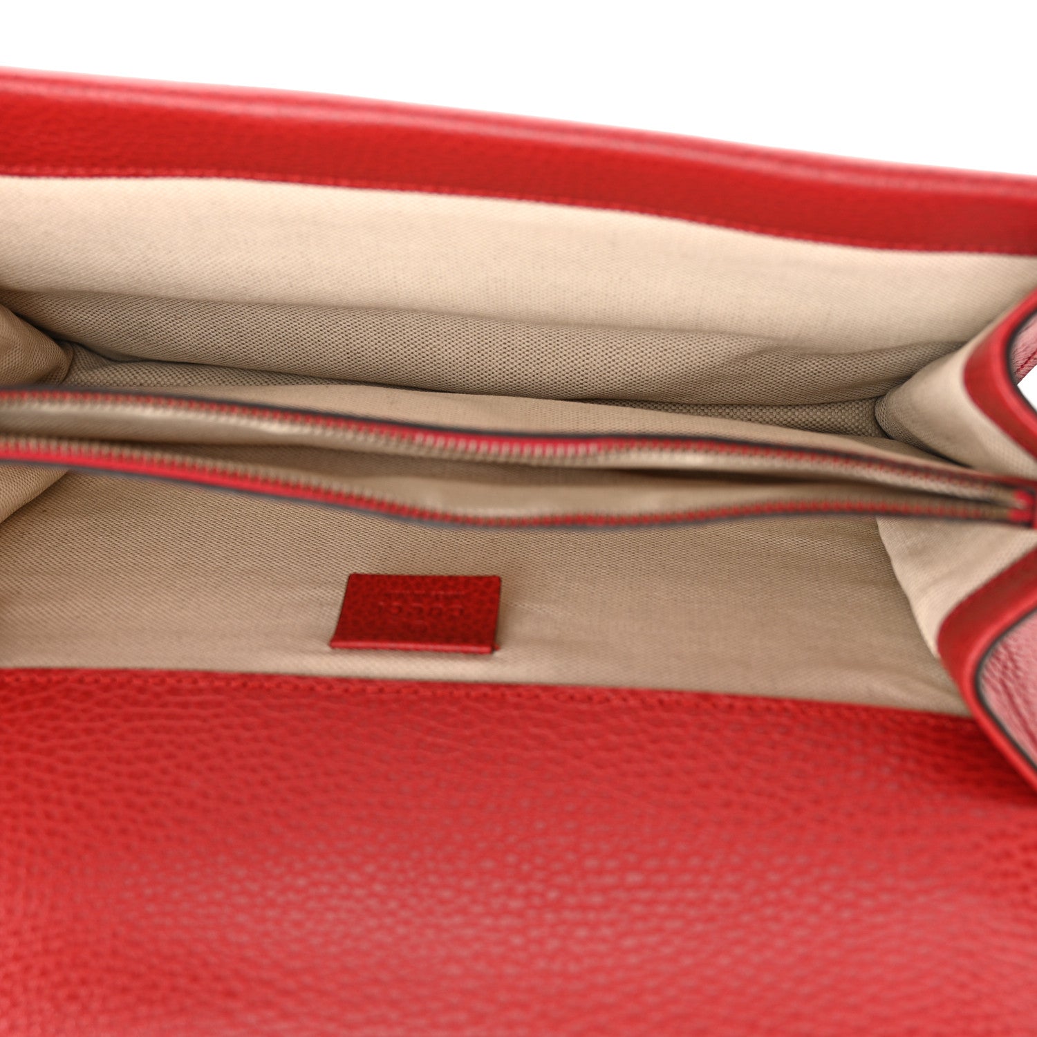 Gucci Dollar Calfskin Swarovski Crystal Small Dionysus Shoulder Bag Hibiscus Red 5 of 11