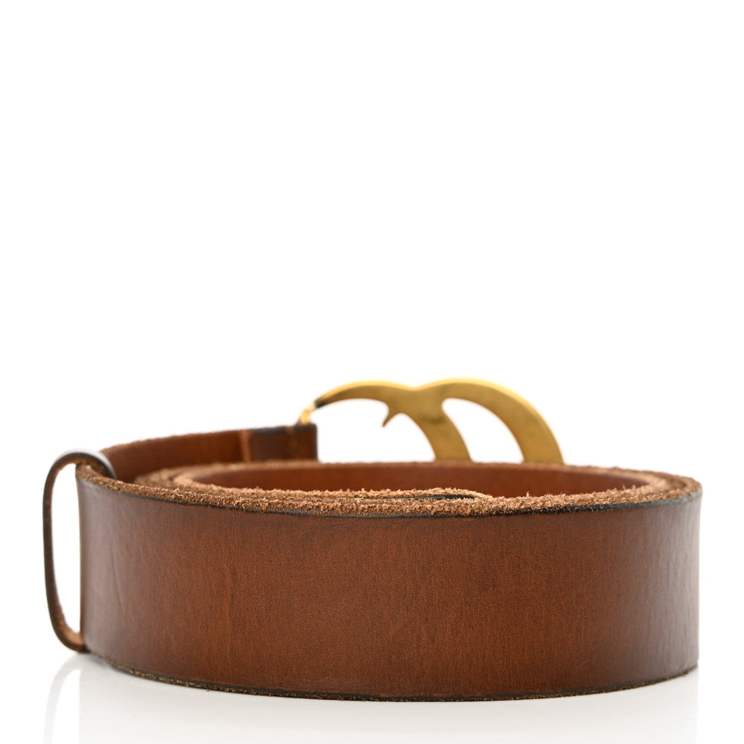 Gucci Faded Calfskin Double G 40mm Belt 115 46 Cuir 2 of 5