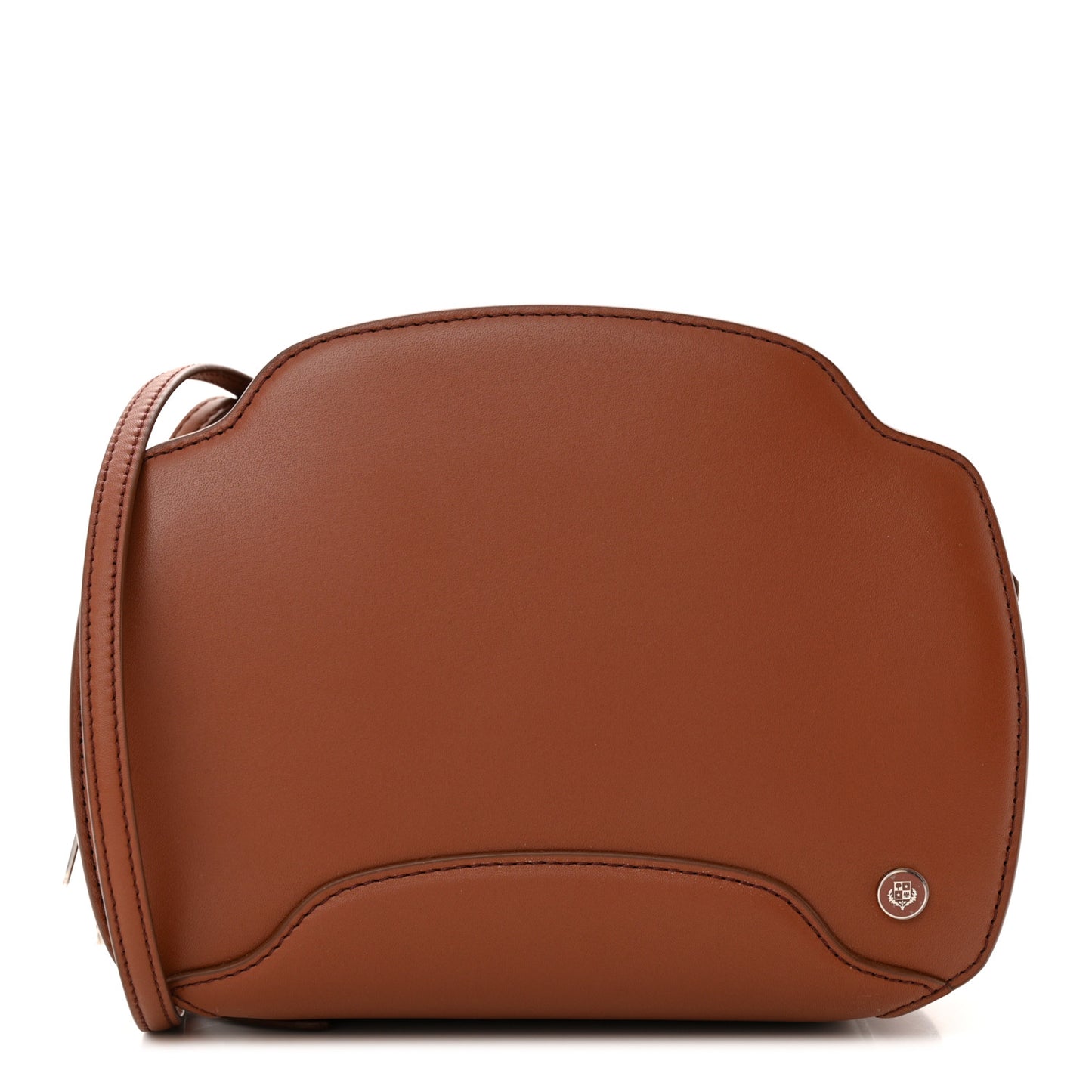 Smooth Calfskin Sesia Crossbody Kummel
