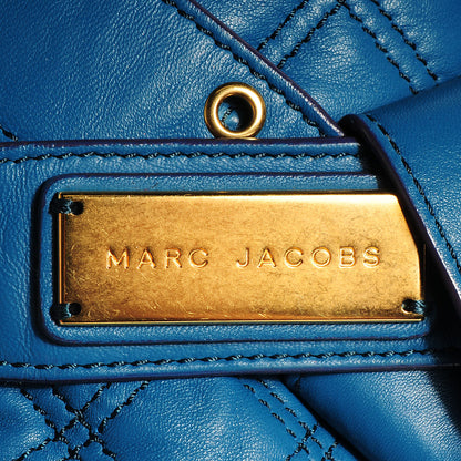 Marc Jacobs Quilted Leather Kristina Blue 8 of 10