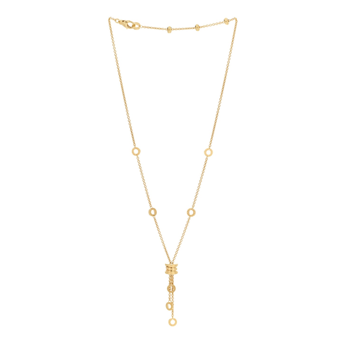 18K Yellow Gold B.Zero1 Lavalier Necklace
