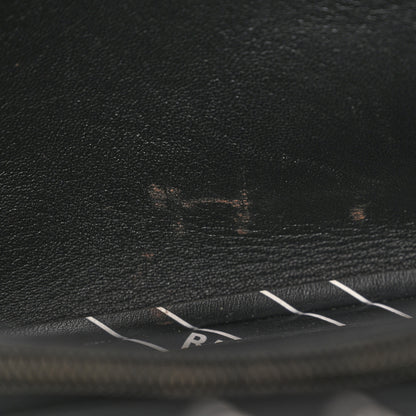 Balenciaga Calfskin All Over Logo Flap S Bag Black 16 of 19