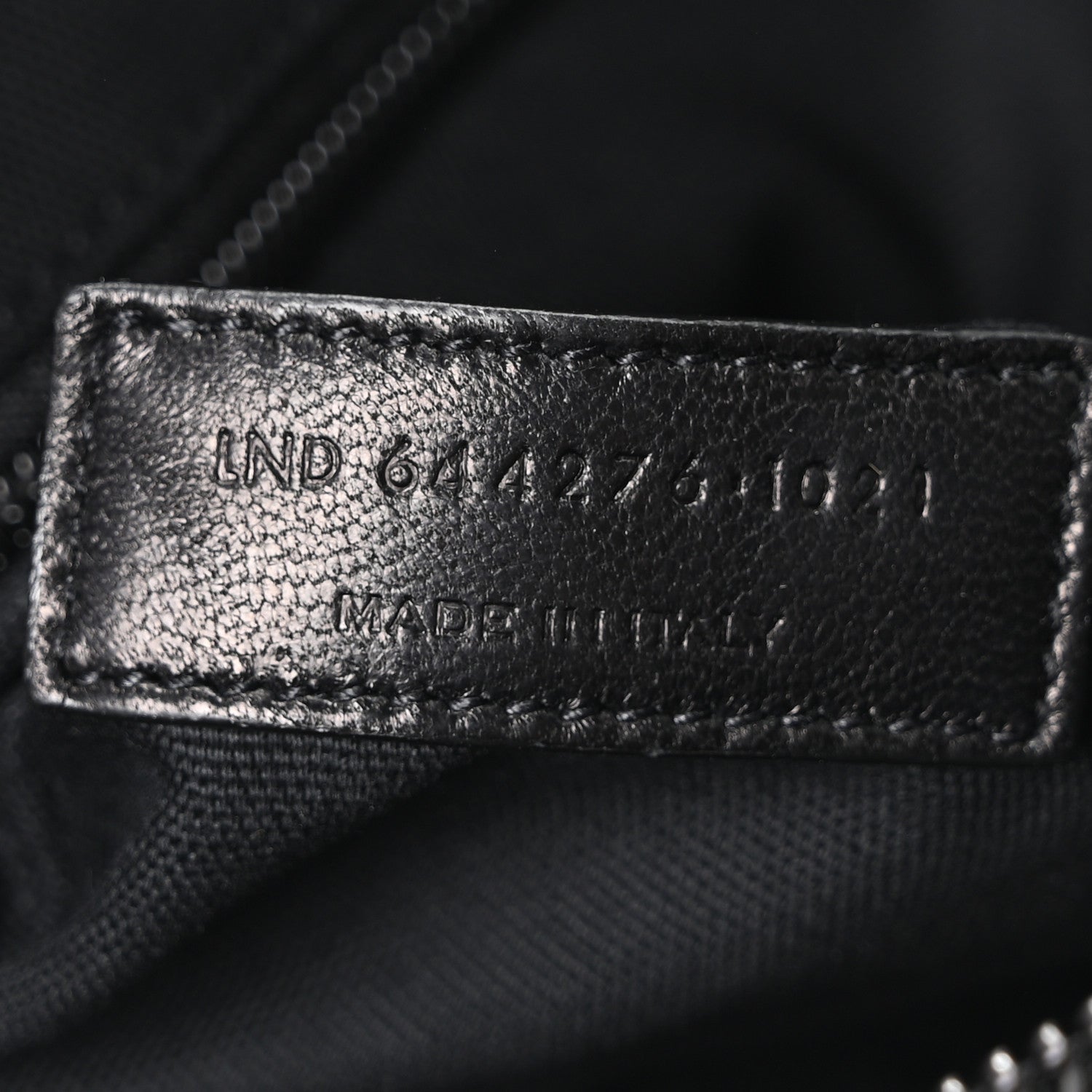 Saint Laurent Lambskin Nylon Camp Camera Bag Black 7 of 11