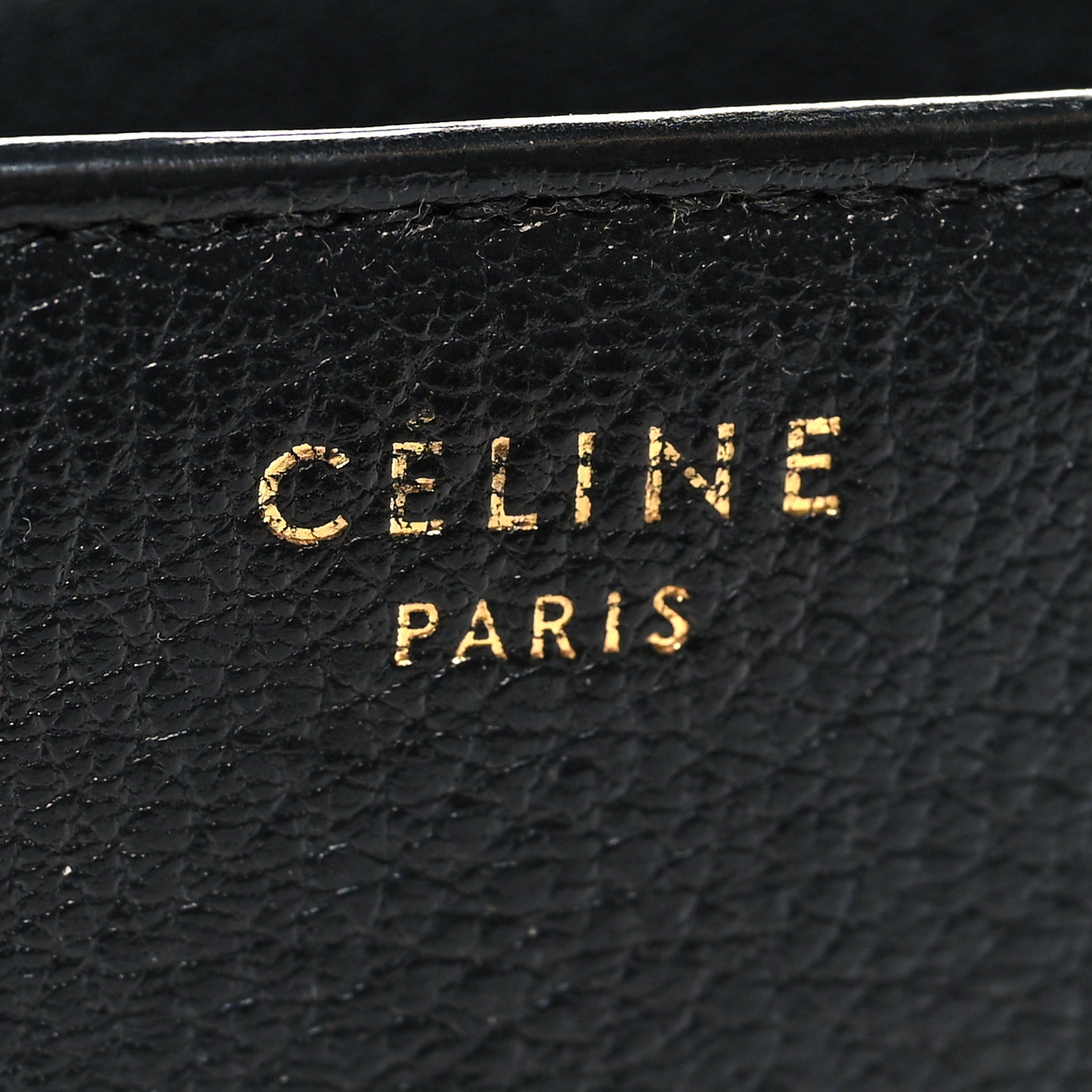 Celine Goatskin Medium Classic Box Flap Bag Black 7 of 15
